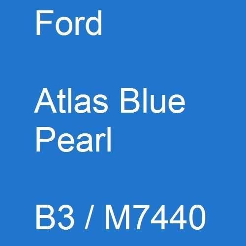 Ford, Atlas Blue Pearl, B3 / M7440.